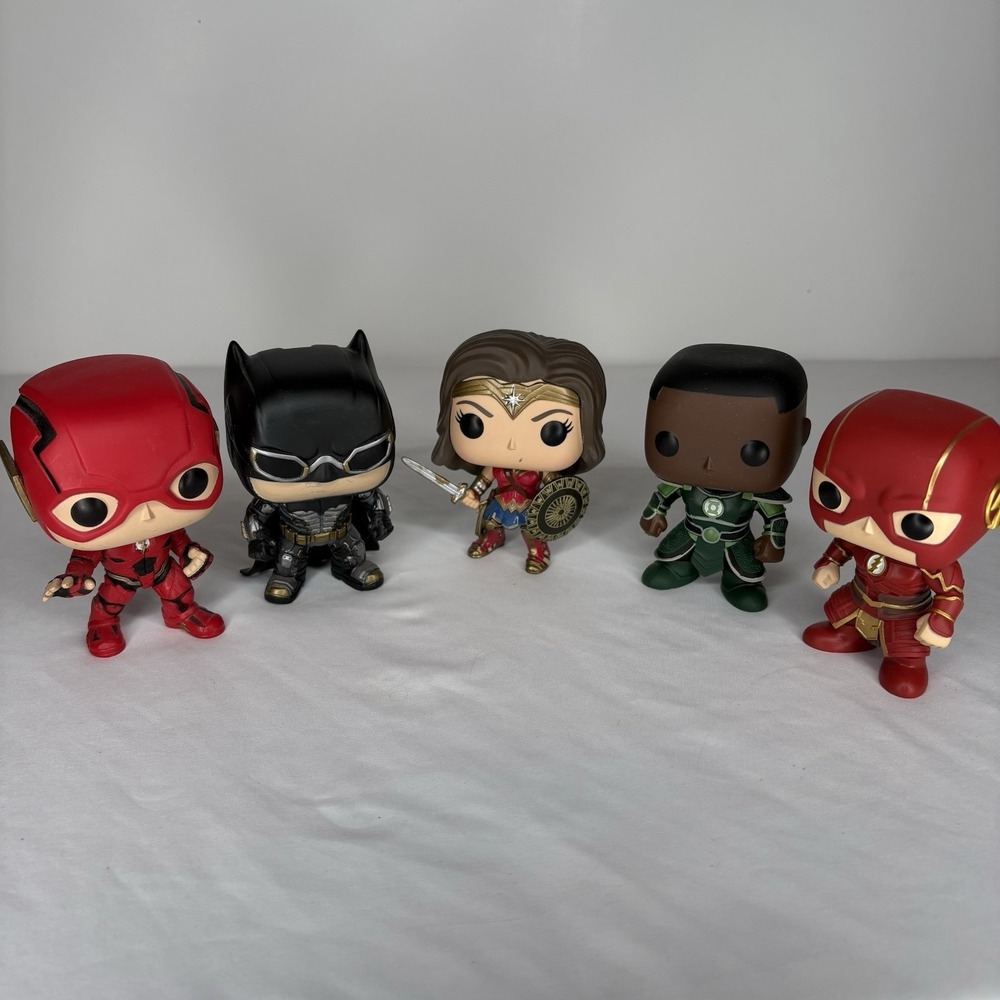 Funko‎ Pop! 5- DC Justice League & Imperial Palace #208, 204, 206, 400, 401 OOB